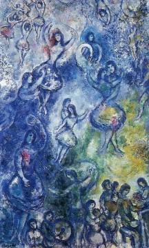 Marc Chagall Painting - Danza contemporáneaMarc Chagall